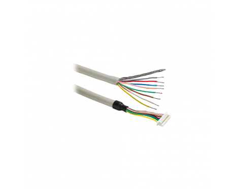 ACC070电缆组件，FCI 8针，散线，8线，单屏蔽，3 m，OD 6.2 mm，最高温度80 °C