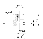 Actuator for integration onto shaft