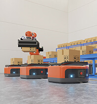 AGV(Automated Guided Vehicle, 자동 운반 차량)”