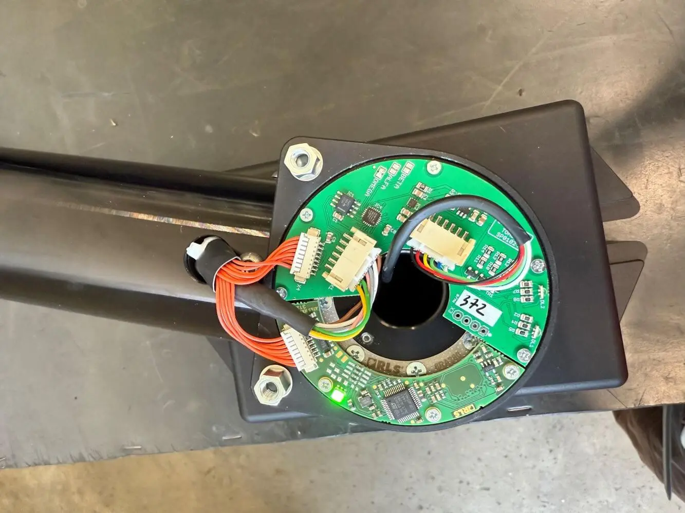 AksIM encoder in the Touch arm's joint