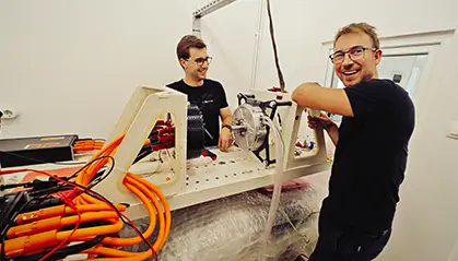 Efficiency in Electric Propulsion with RM44 Encoders