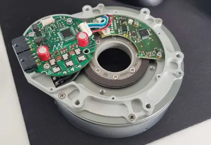 AksIM encoder integrated in the MA-hs actuator